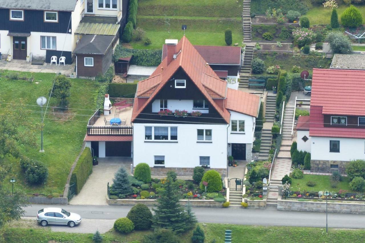 Ferienwohnung Grunwald Kurort Rathen Bagian luar foto